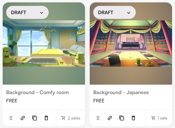 OMG you guys were so fast!! 😭
Wanna grab a cozy premade background for FREE just like them? ✨

Follow + RT + Reply "Meeee"  
If this post hits 50 RTs + likes, I’ll open it on my shop!👀 #smallartist #VGenComm #artmoots