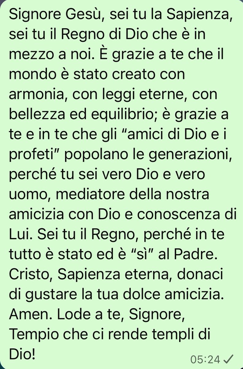 pregarelaparola's tweet image. #pregare la Parola di oggi: Cristo, Sapienza e Regno di Dio ✝️ 
#VangeloDiOggi #vangelodelgiorno
