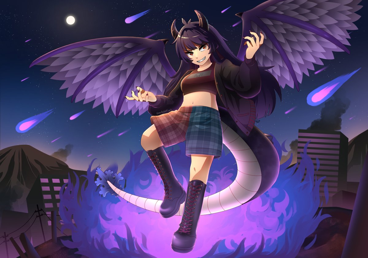 ✨Full Body Comm of Sofeira!
Thankies to @/hug_hyd for the comm! 

#VGenComm