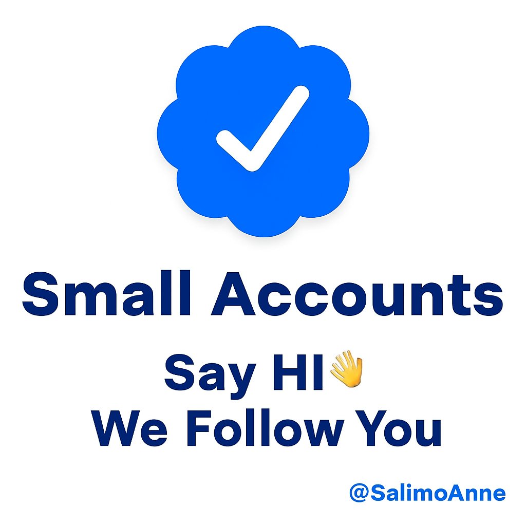 SalimoAnne's tweet image. Connect with Active Accounts🫂