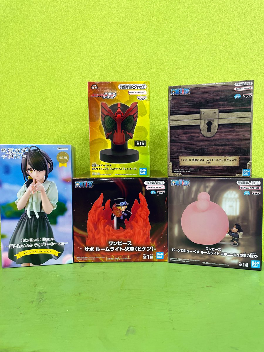 ワンピース　ルームライト　フィギュア他　まとめ売り　26250903J02L Yahoo!オークション -「ワンピース ルームライト」の落札相場・落札価格