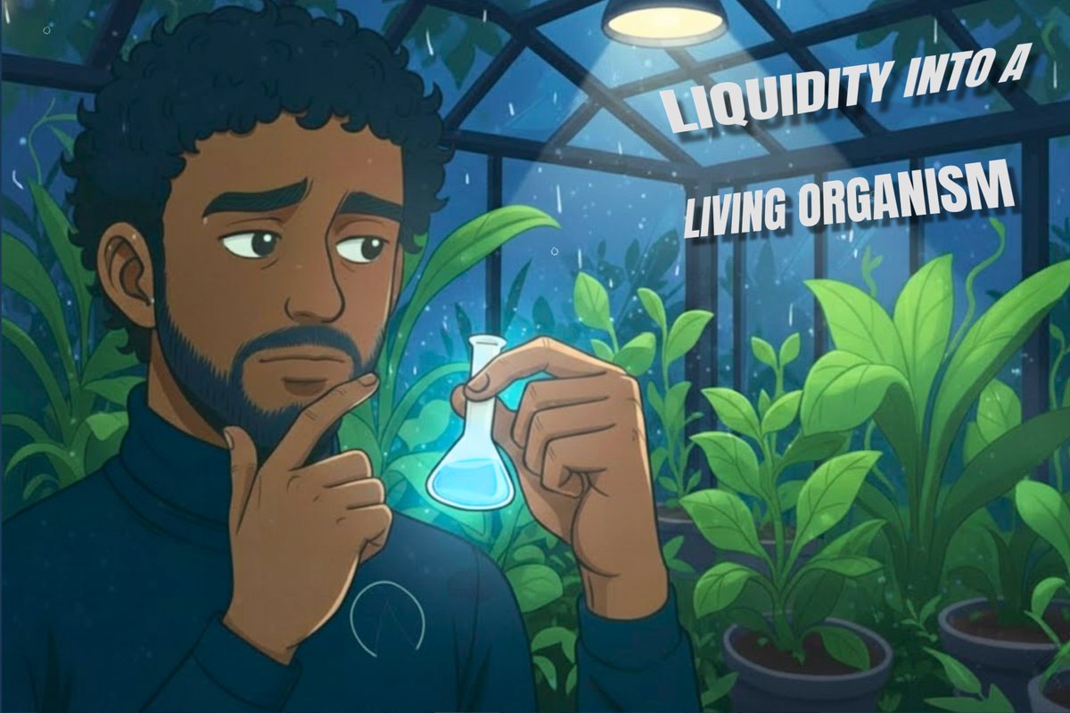 GIANTt1_'s tweet image. Traditional AMMs are static. They wait.

They hold liquidity until a trader arrives, then react.
HumidiFi doesn&apos;t wait.

It anticipates, updates, and quotes before the move begins, turning onchain liquidity into a living organism.