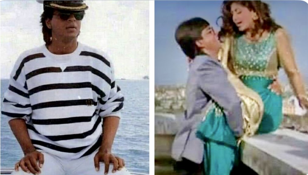 AmyStone2022's tweet photo. Directors Abbas-Mustan are very keen to work with SRK again and they are trying to come up with a suitable script. 

When asked about a remake of Baazigar, they said they didn't think anybody else could pull it off the way SRK did.🤩

#32YearsOfBaazigar https://t.co/wdreFeLIBq