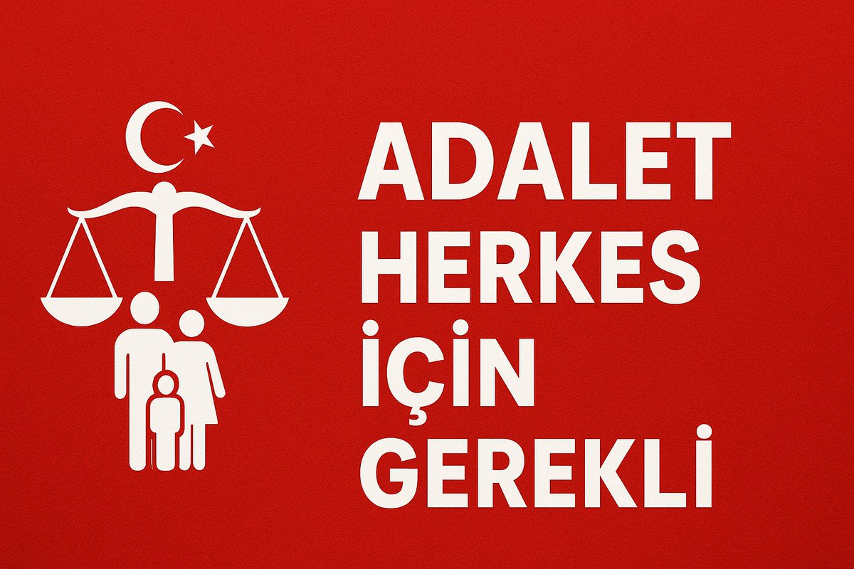 VATAN, ADALET ÜZERİNDE YÜKSELİR 🇹🇷⚖️

Adalet yoksa huzur da yoktur.
Ailesi dağılmış, sesi kısılmış bir milletin
geleceği suskun kalamaz!

Birlik, inanç ve adaletle yeniden ayağa kalkacağız.

#AdaletinSesi #AileyiKoru #SüresizNafaka #MalRejimi #Velayet #UzunSürenBoşanmaDavaları