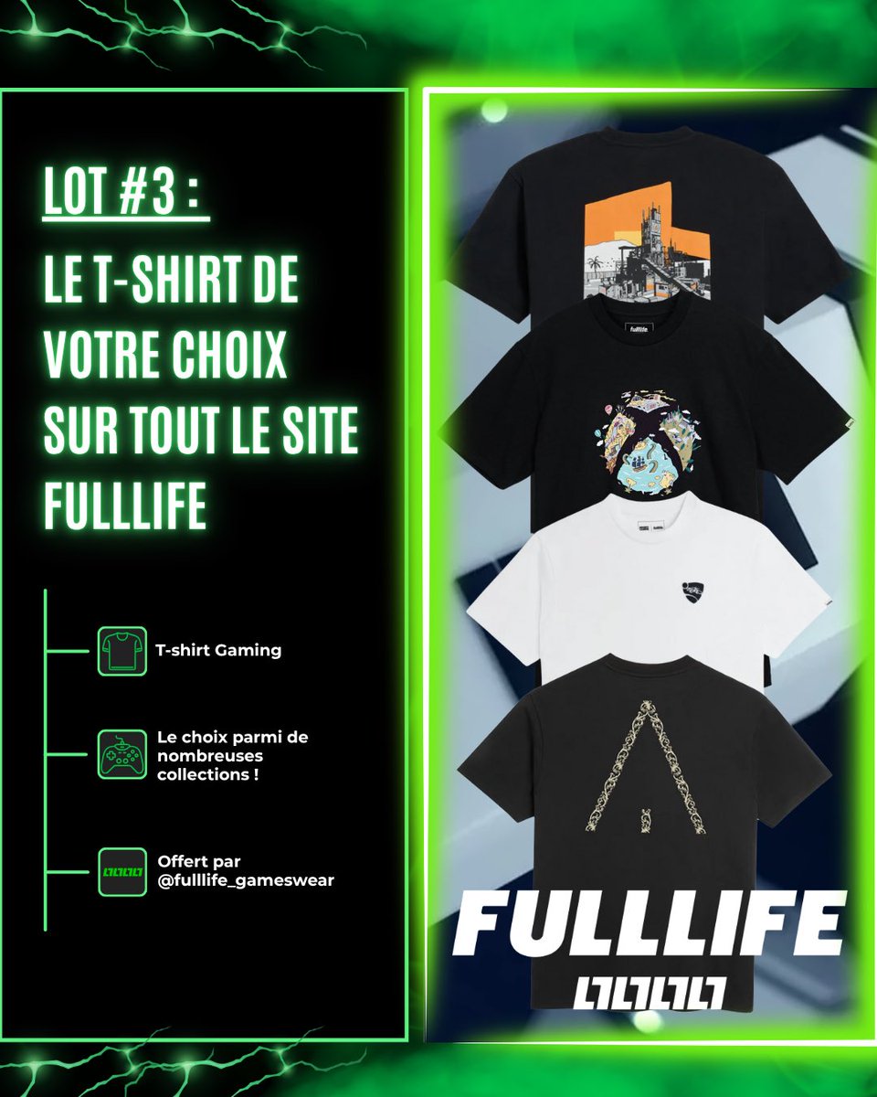 Nouveau concours sur Instagram, je vous glisse le liens juste en dessous 🤫 (leak : y’a un casque à gagner, pour BO7 c’est parfait 🔥)

#concours #Giveaway #Gaming #BlackOps7