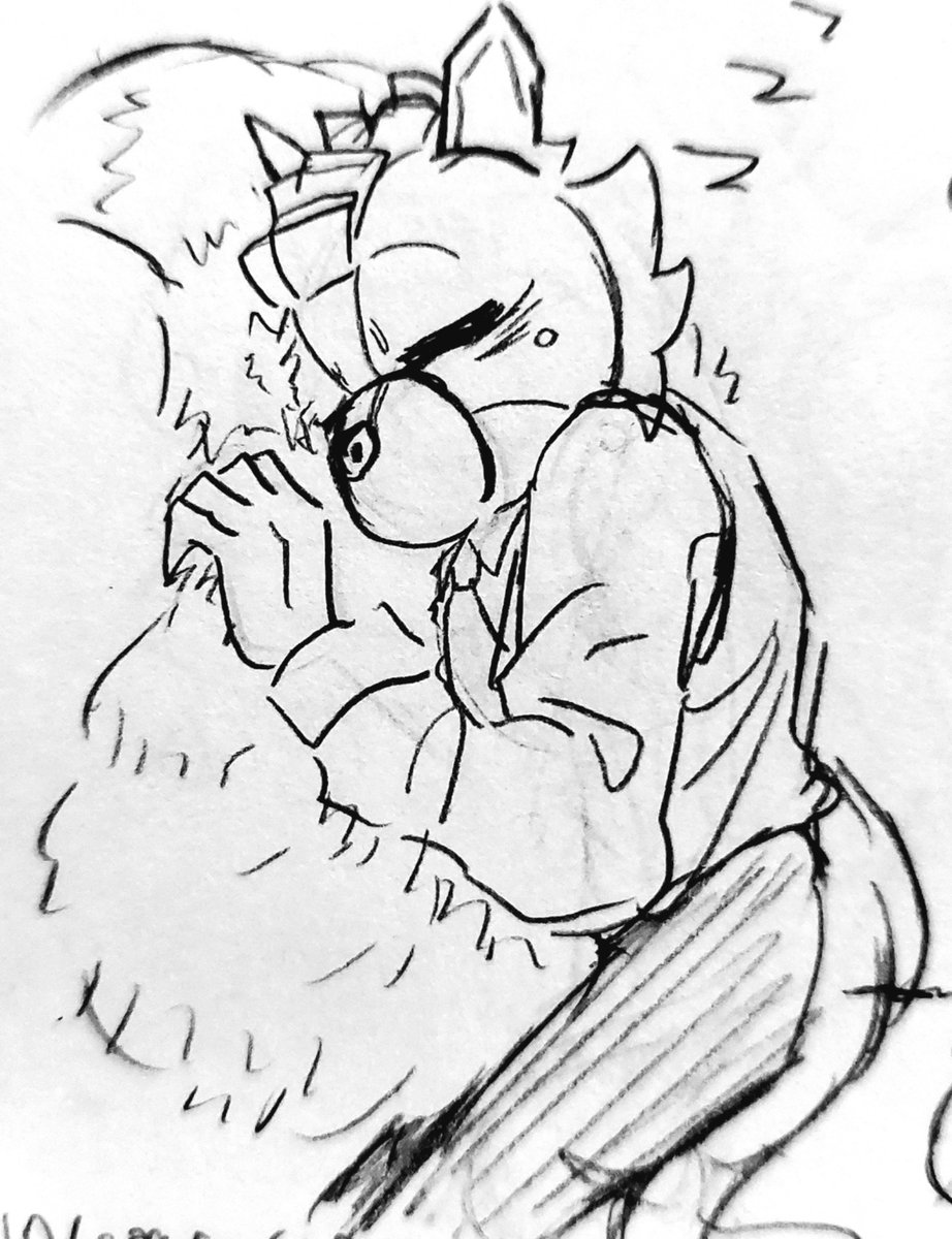 Danmonca7's tweet image. There&apos;s nothing better than sleeping on Ryder Page&apos;s big, fluffy tail

(Harry Hunt X Ryder Page)

#piggyroblox #piggyfanart