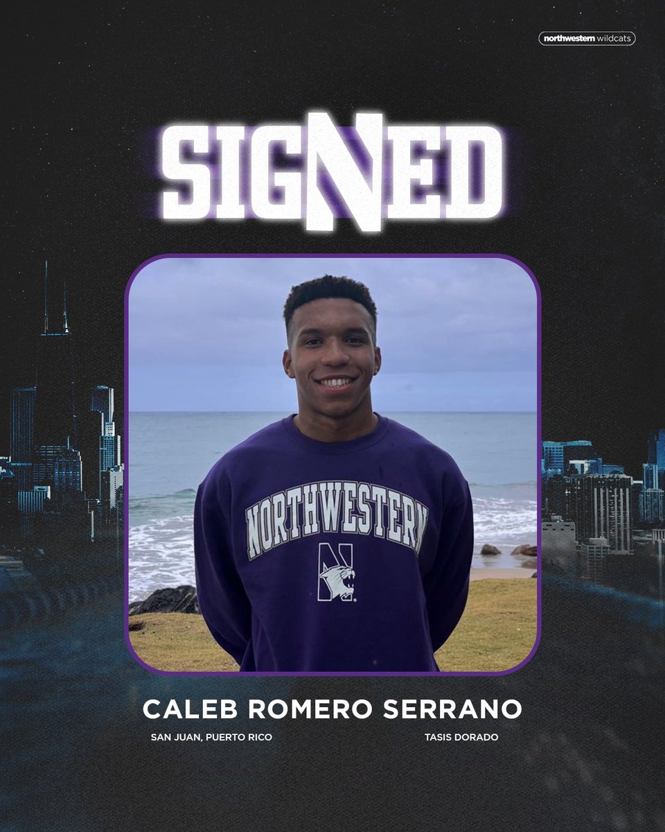 Officially a Wildcat ✍️

Welcome to Northwestern, Caleb Romero Serrano!