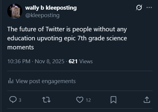 wally b kleeposting (@kleeposting) on Twitter photo 