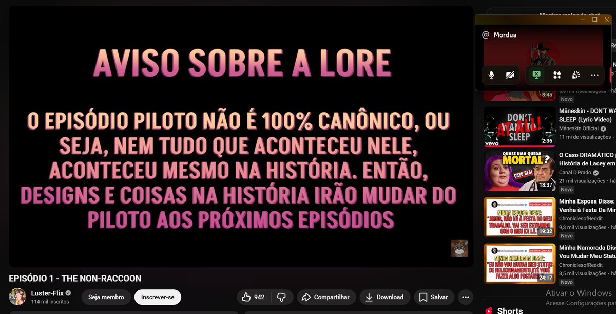 Chamei o MORDUA pra assistir comigo essa perola da cultura brasileira