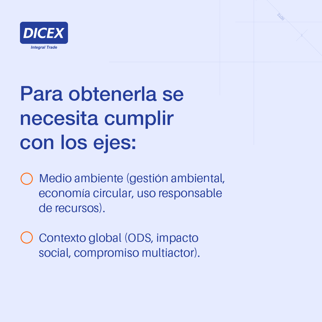 ¿Sabías que DICEX recibió el distintivo de Empresa Socialmente Responsable (ESR)? 🏢🤝🏻
Además de tener validez en México, esta certificación es altamente reconocida como estándar de Responsabilidad Social Empresarial en otros países de América Latina, como Colombia, Perú y Chile.