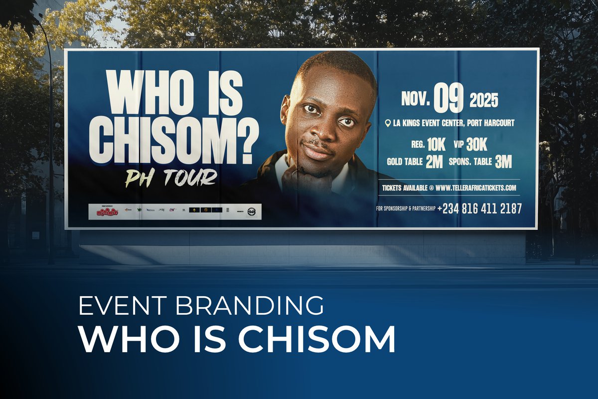 ade_visuals's tweet image. Event Branding for Mc Monica Live In Port Harcourt. Tagged "WHO IS CHISOM"

Check out the full design here: behance.net/gallery/238467…

Branded by me
#eventbranding #event #graphic #design