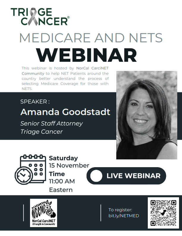 Neuroendocrine Cancer Foundation tweet media