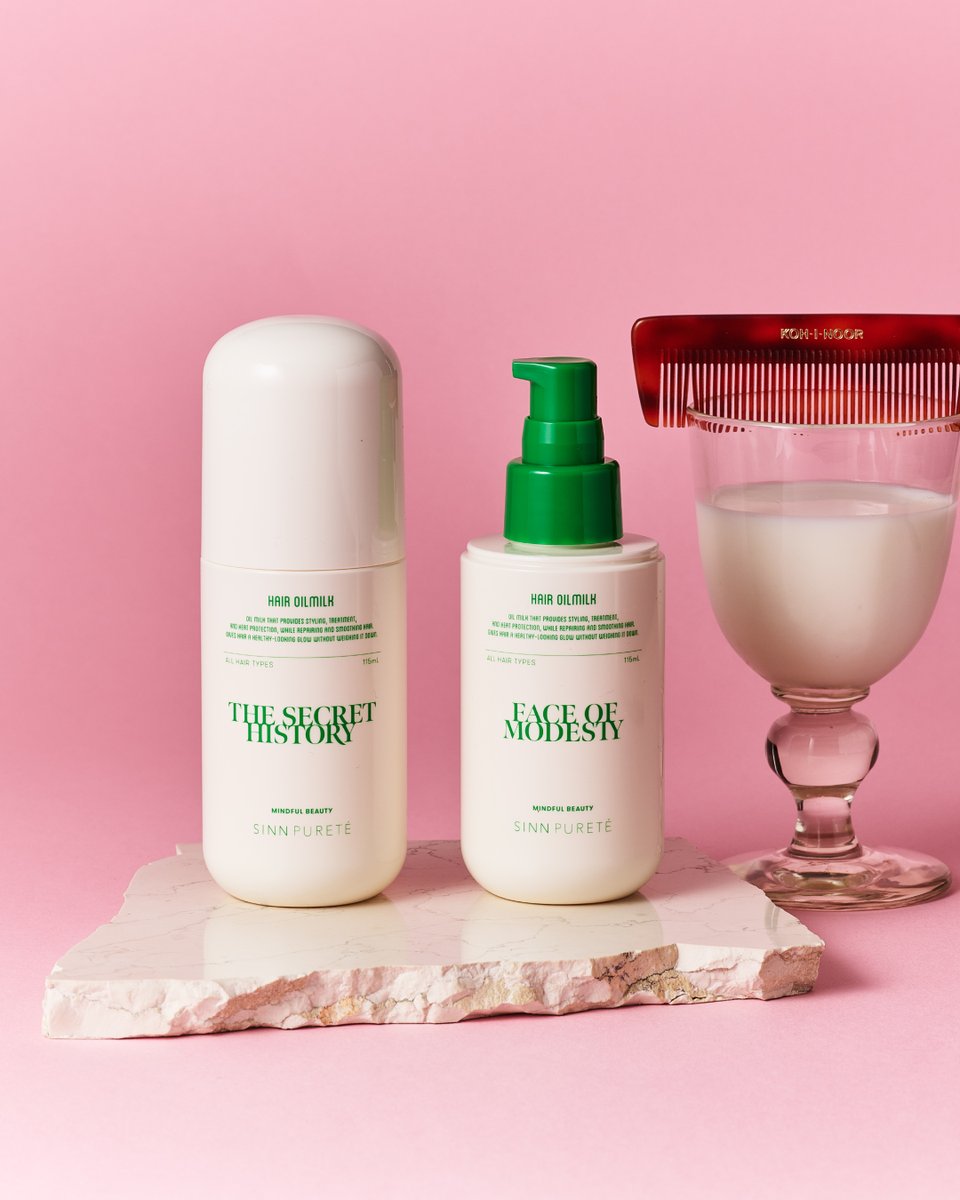 sinn_purete's tweet image. ケアも、スタイリングも。
4Wayでマルチに使えるオイルミルク
朝も夜も、理想の質感を思いのまま✨
sinnpurete.com/oilmilk

📝４通りの使い方
✓ インバス
✓ アウトバス
✓ スタイリング
✓ リスタイリング

11月12日-先行発売開始
シン ピュルテ ヘア オイルミルク（全2種）
115mL　￥2,970(税込)…