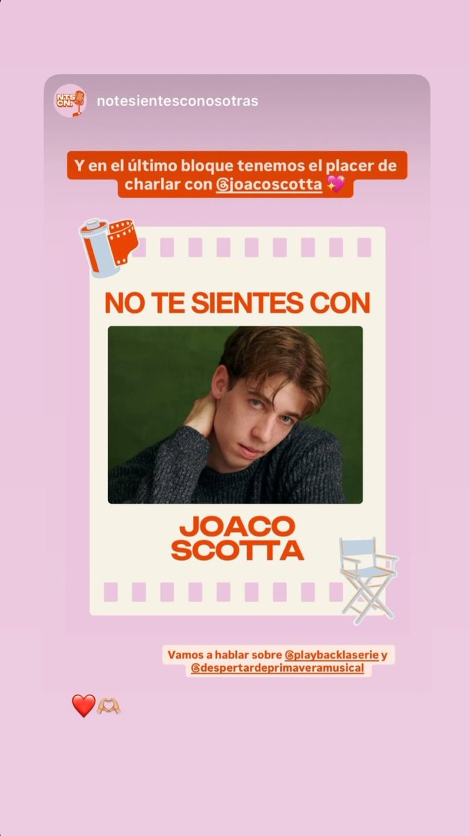 scottasources's tweet image. 📸 - Joaco vía Instagram stories (@/joacoscotta)