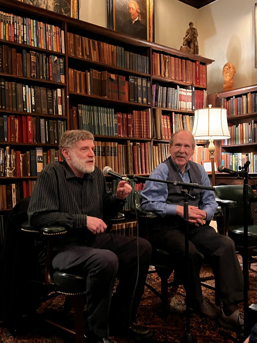 TheStalwart's tweet photo. Thrilled to be at the 40th anniversary celebration for Josh Meyrowitz’s No Sense of Place. Probably the single best book you could read to understand digital media’s role in reshaping society. https://t.co/uStsR7kvqX