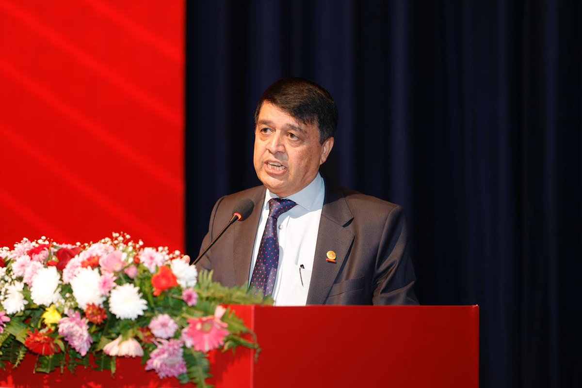 ChandraPDhakal's tweet photo. The 19th AGM of Global IME Bank has been successfully concluded.
We remain committed to delivering strong performance, adhering to regulatory standards, and expanding our presence through balanced and sustainable growth.
#GlobalIMEBank #Nepal #Banking #Leadership https://t.co/PHjqSIHamp