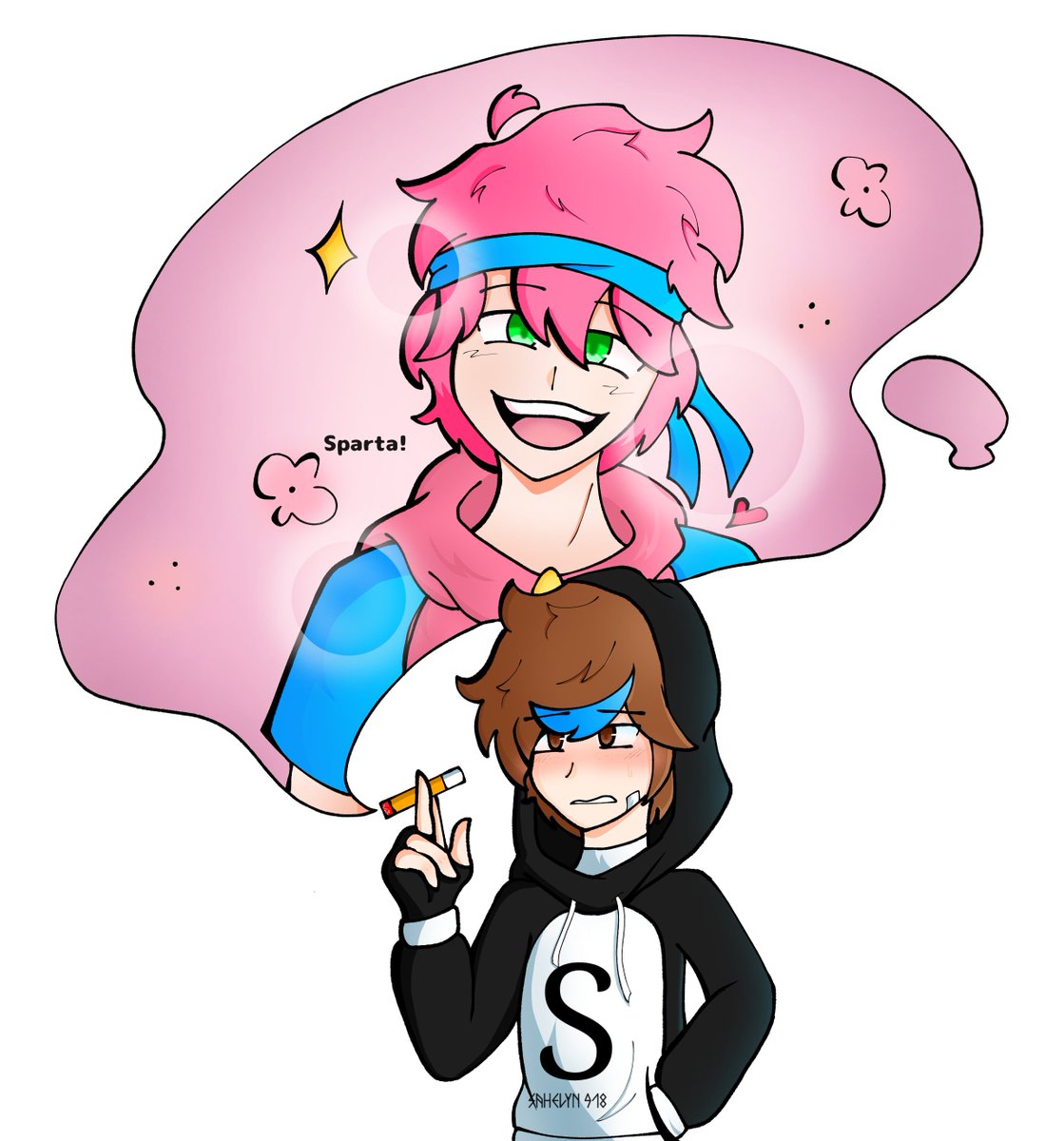 Selyann_918's tweet image. Dibujo de la Oreo de fresa 🖤🩷
.
.
.
.
(No publique nada desde el CoMPaSTober, tampoco lo terminé porque tuve unos problemas)
#CoMPaS #sparta #invictor