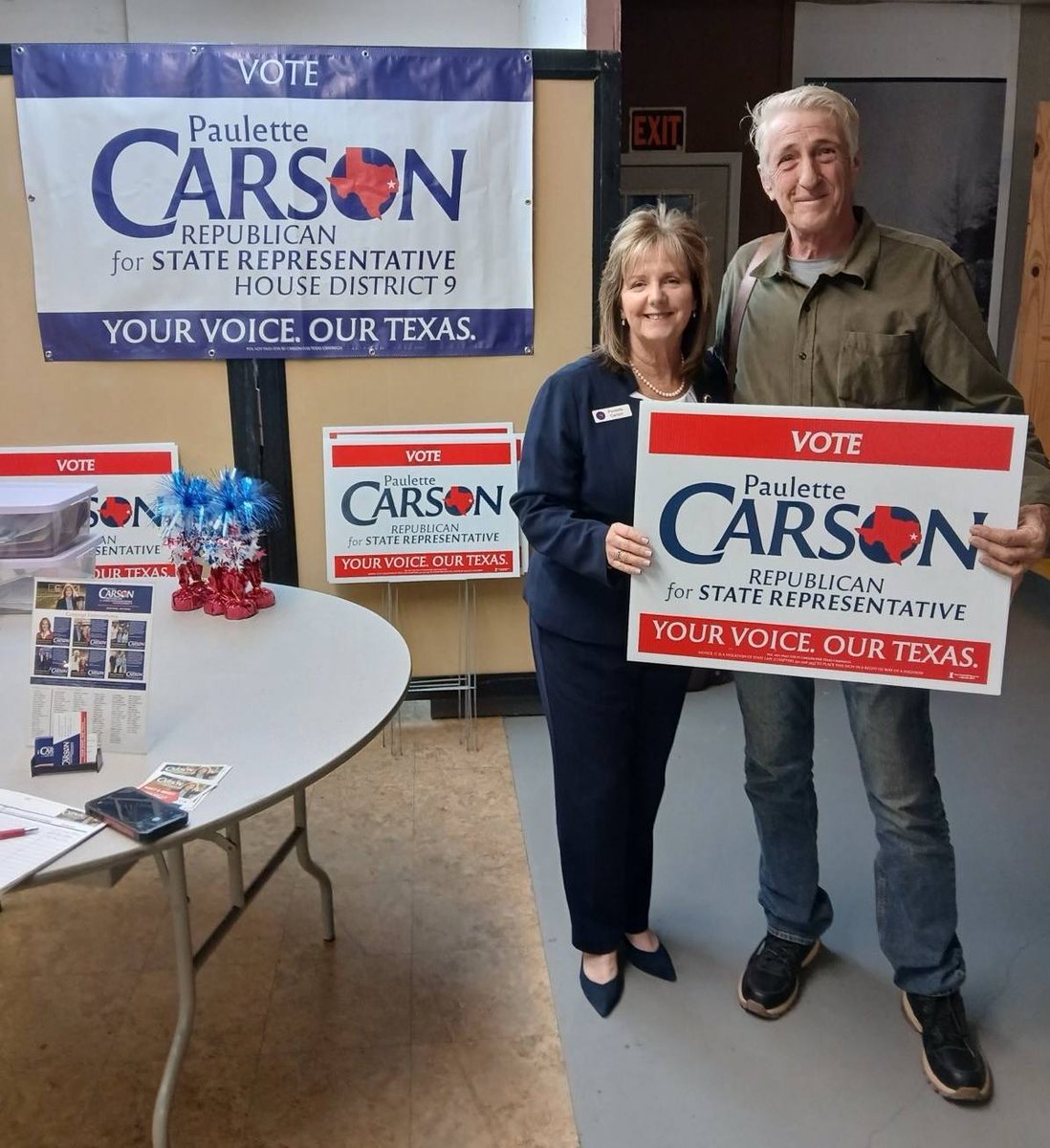 CarsonForTexas's tweet image. Huge thanks to Sal Baldovinos and the Concerned Citizens of Tyler County for hosting such a fantastic townhall in Woodville! 

I also enjoyed meeting Sam Haney, Board President of the Emporium Stage. Thank you, Sam!

#HD9 #CarsonforTexas #yourvoiceourtexas #txlege