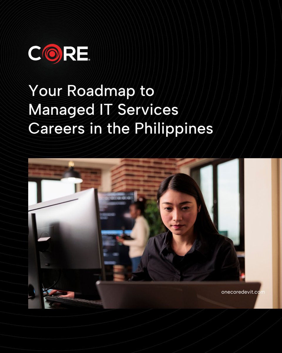 onecoredevit's tweet image. Opportunities won’t wait, so why should you? Start your managed IT services career in the Philippines with our latest blog! 💯

Read:  onecoredevit.com/news-and-insig…

#OneCoreDevIT #CORESolutions