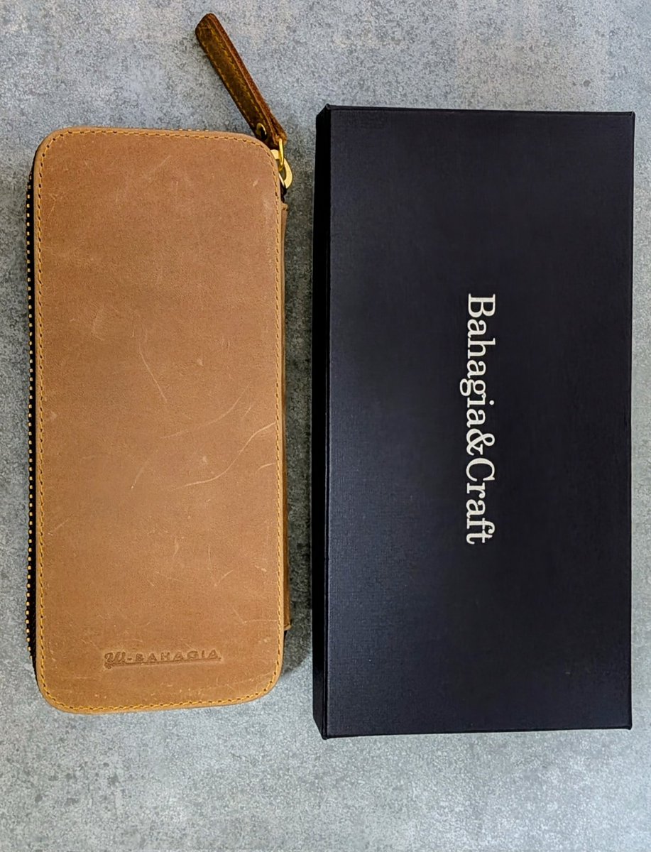 Bahagia & craft/バハギア】 廣瀬鐵筆堂モデルラウンドファスナーペン