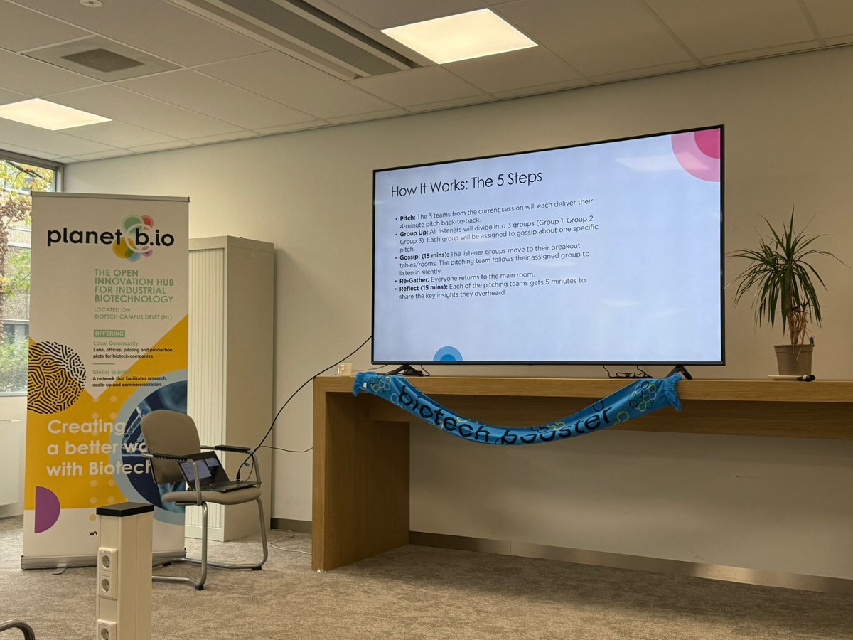 BioFashionTech's tweet image. We’ve just wrapped up 8 inspiring weeks at the Industrial #BiotechBootcamp

Thanks to @BiotechDelft  &amp;amp; #BiotechBooster for an incredible journey—refining our biotech solution to turn textile waste into circular, bio-based materials ♻️

#Biotech #Innovation #CircularEconomy