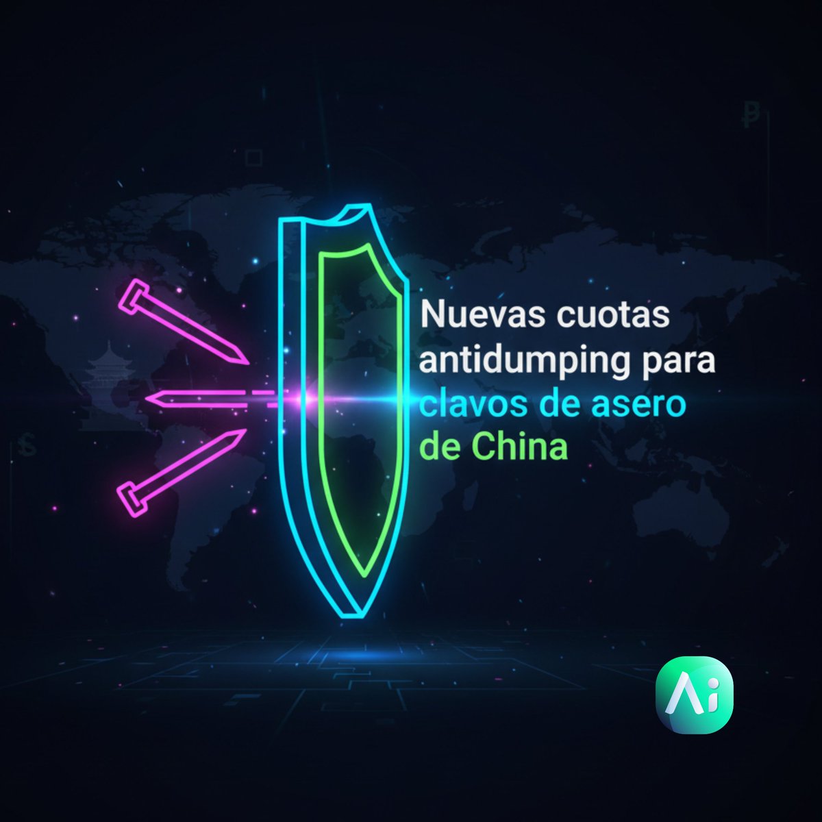 helpai_mx's tweet image. ¡Alerta de Comercio! 🚨 China: Clavos de Acero con Nueva Cuota Antidumping. ¡Impacto inmediato en tus costos de importación! 🚢 Revisa ya tu cadena de suministro. help-ai.mx/blog/7-actuali…
#Antidumping #ClavosDeAcero #México #Fiscal