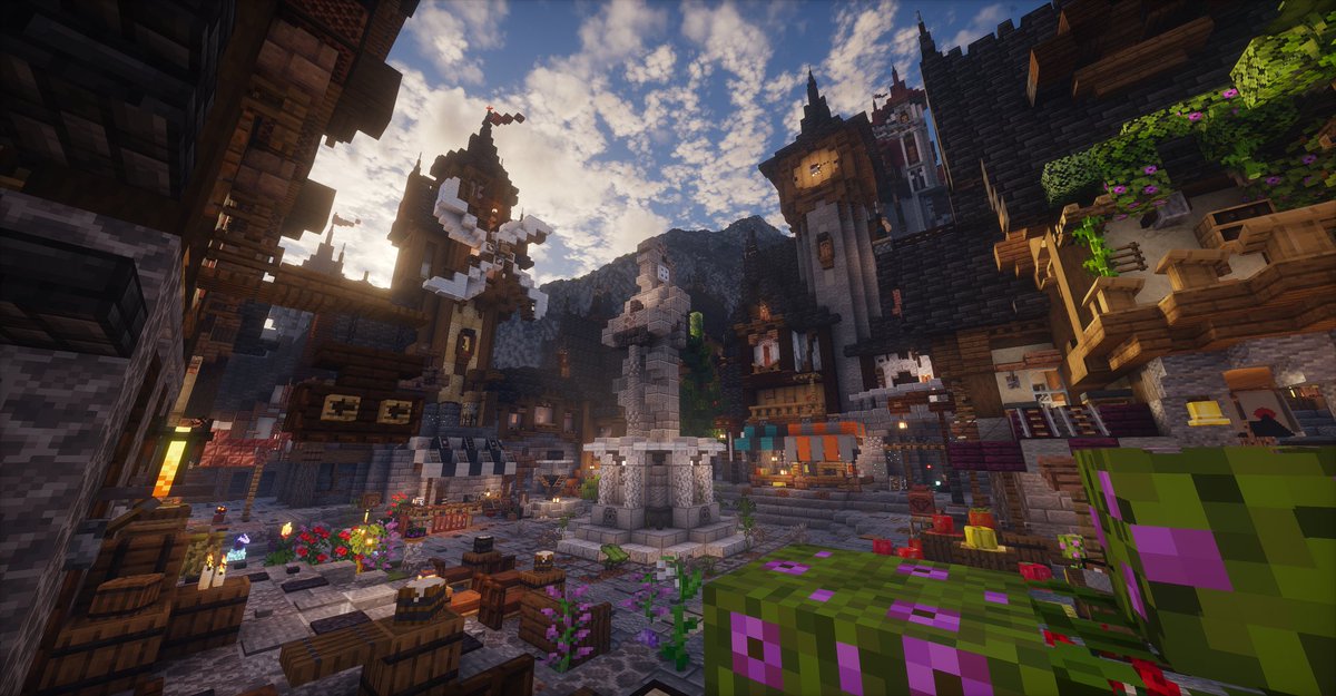 xiu__zhu's tweet photo. part of the town
#Minecraft #minecraftbulids #minecraft建築コミュ https://t.co/cLspSSKLIy