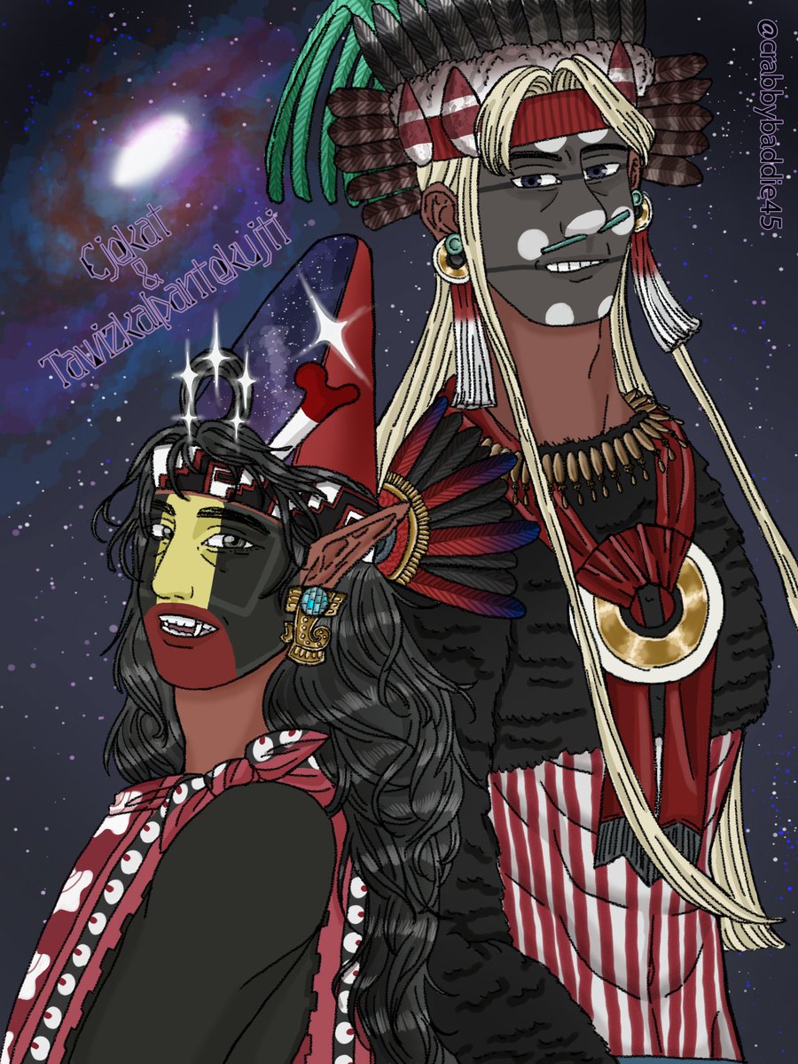 crabbybaddie45's tweet image. Ehecatl and Tlazhuizcalpantecuhtl in Codex Boriga,two most important gods with the title &quot;Quetzalcoatl&quot;
I hope everyone likes Tlazhuizcalpan!!✨
#nahua #aztec #Tlahuizcalpantecuhtli #Ehecatl