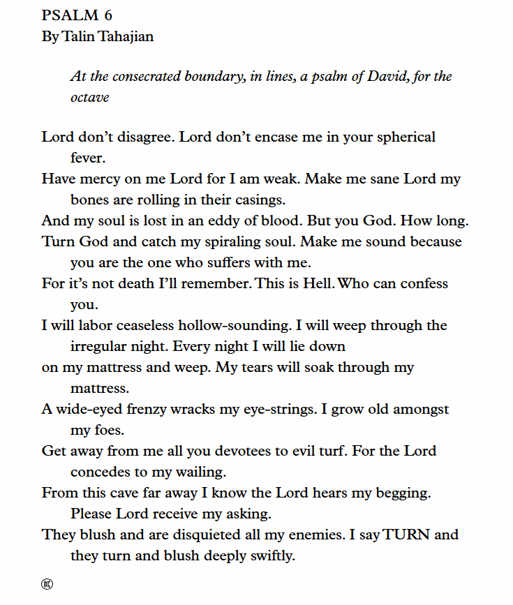 talinout's tweet image. new psalm 6 in @kismetmagazine 

with sam and emma

kismet-mag.com/issue-004/psal…