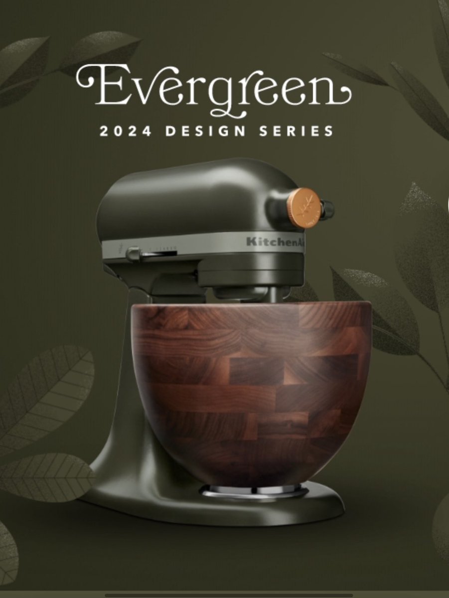 FibonacciLuna's tweet image. I want a kitchen-aid. I’ve always wanted one. Never splurged on one…but omgosh they are SO nice.
The dark green one with the wooden bowl?? 😍
It’s so cute, just look at it!!
I am officially asking the universal forces to please guide said kitchen-aid to me, in order for the…