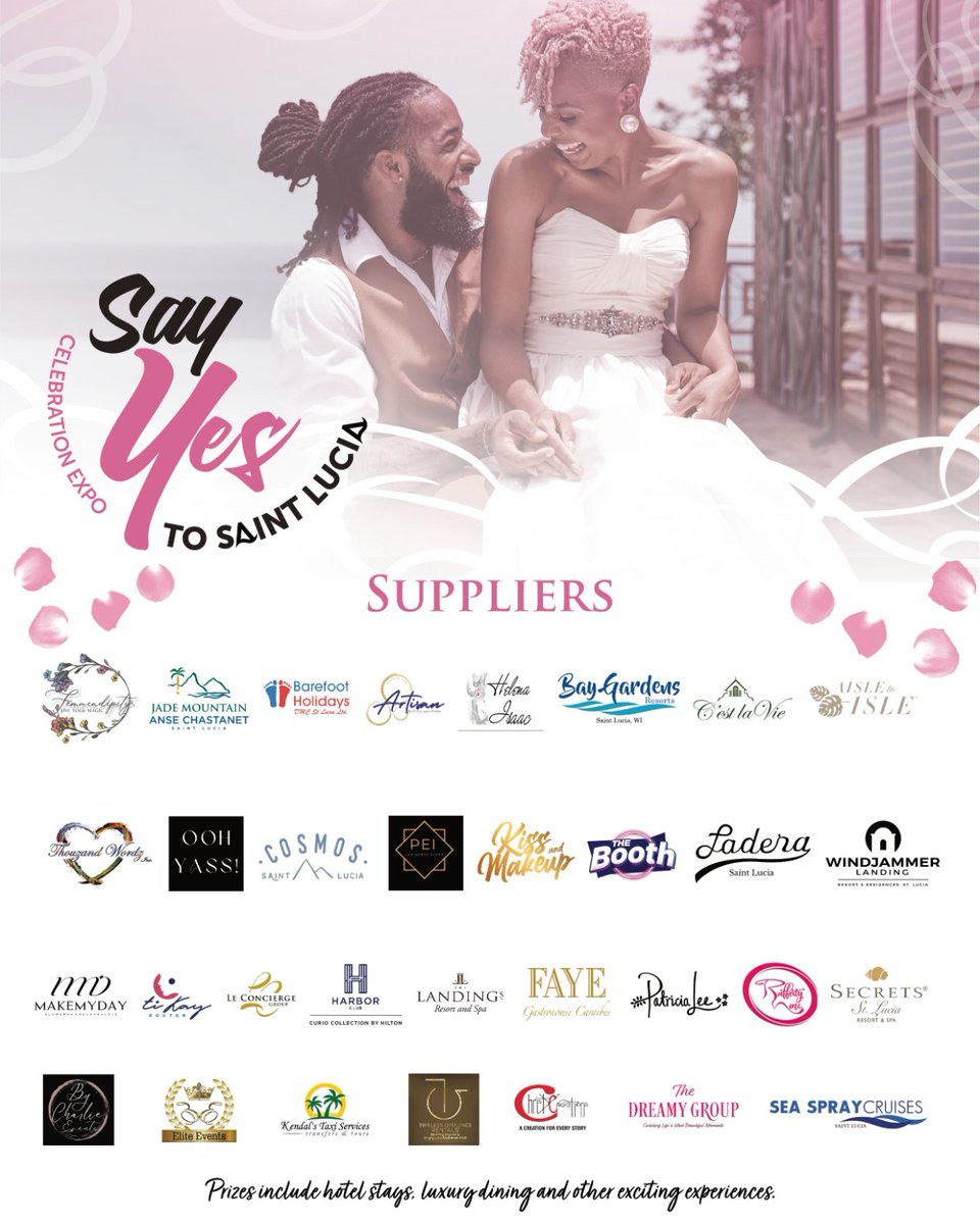 Experience Saint Lucia's most exquisite wedding and honeymoon services at the Global Romance Celebration Expo, from top planners to visionary décor and fine photography. Discover the artistry that makes Saint Lucia the world’s ultimate destination for romance.
#TravelSaintLucia