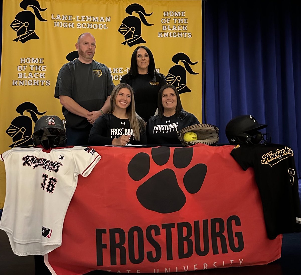 Lake-Lehman Softball tweet media