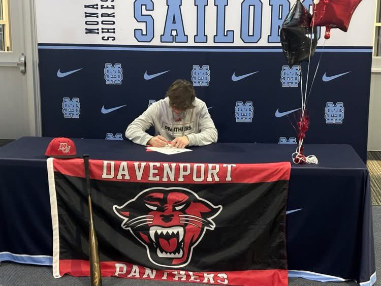 Shores_Baseball's tweet image. Congrats to our guy @Jayden_Ammeraal on signing with @DU_BSBALL! They’re getting a good one!