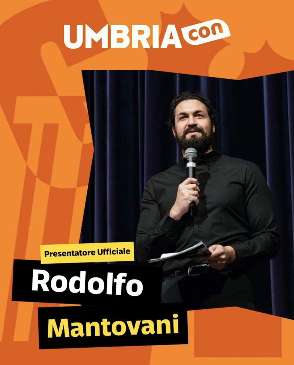 RodolfoMantova's tweet photo. Umbriacon 2026 #BastiaUmbra 
#UmbriaFiere con #RodolfoMantovani

#comic #geek #pop #nerd #cosplay #games #videogames #host https://t.co/75oH56hBi3