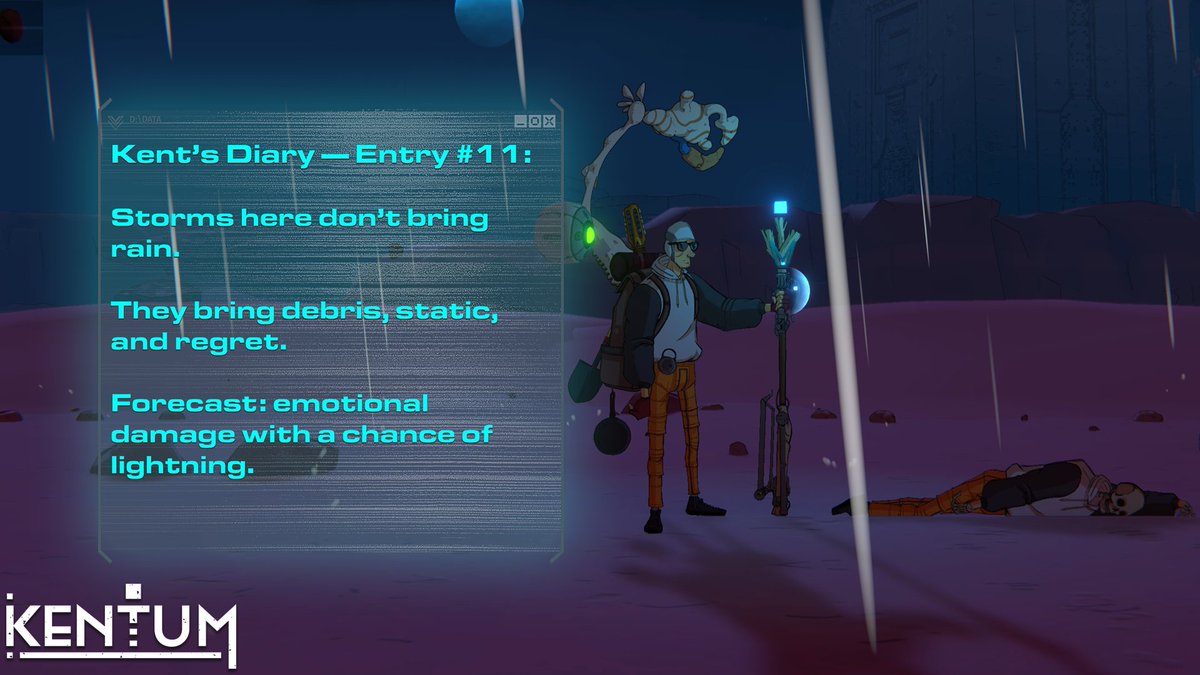 VPublishing_'s tweet image. Forecast: emotional damage with a chance of lightning.

Play Now: kentumgame.com
#Kentum #SurvivalGame #AutomationGame #BaseBuilding #CraftingGames #Steam