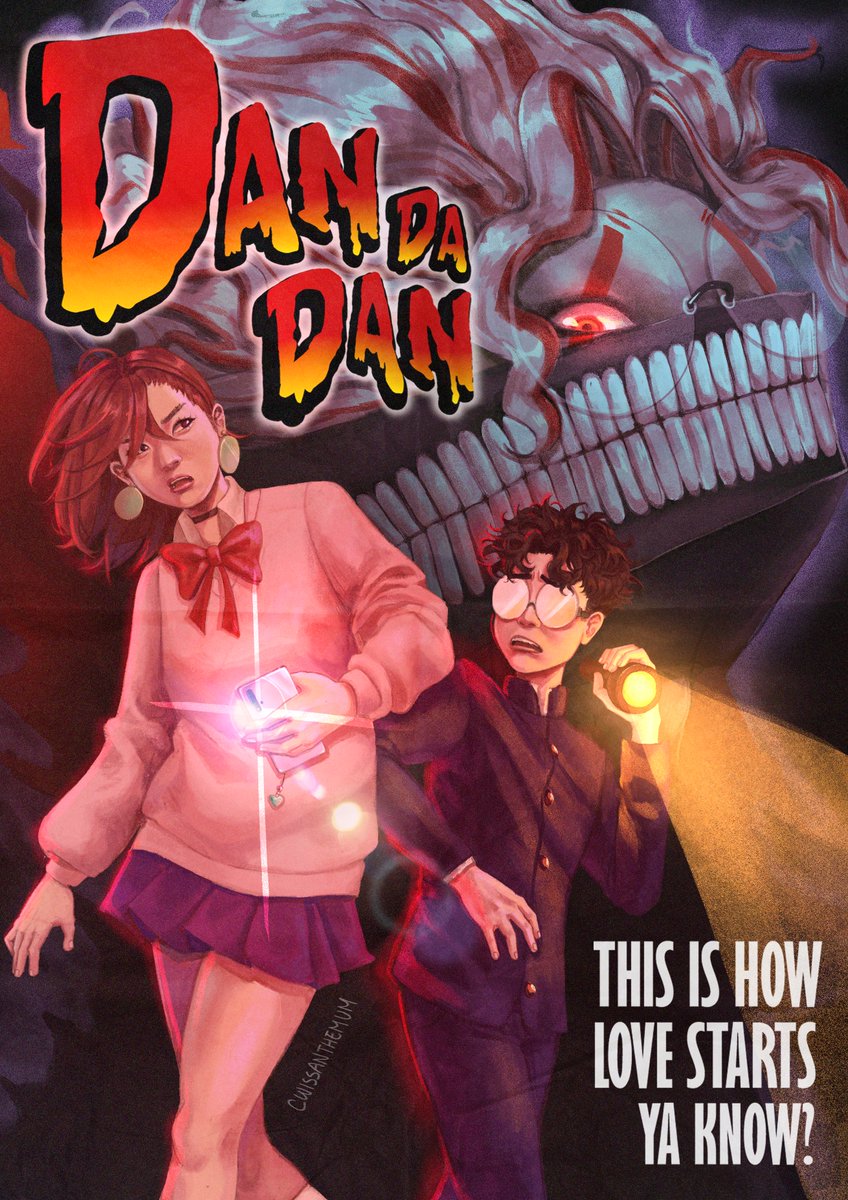 This is my Spooky Month extension request 🎃 #Dandadan