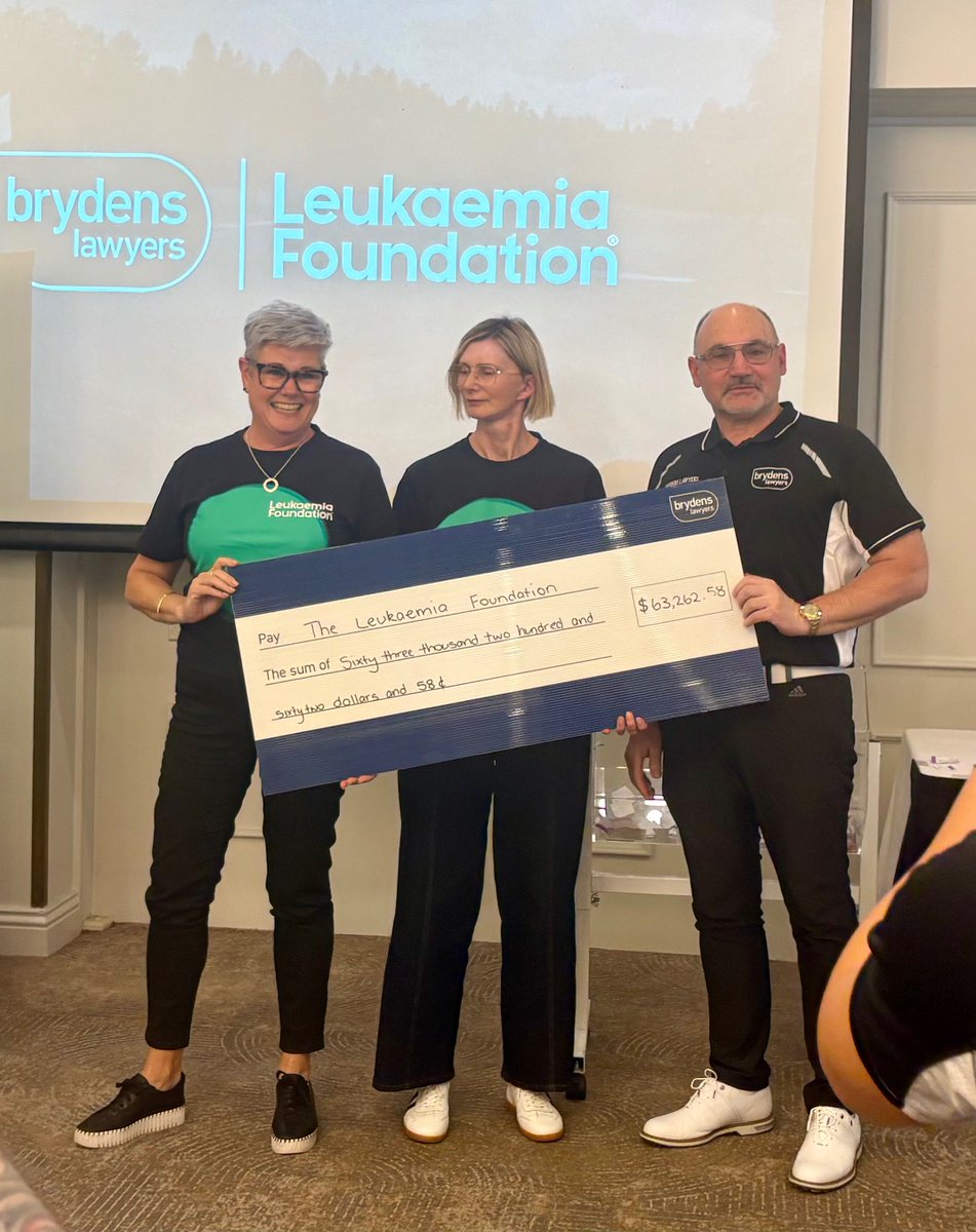 KickOffSEN's tweet image. We were fortunate to attend the @BrydensLawyers Charity Golf Day on Wednesday! 

Lee Hagipantelis and his team were able to raise over $63,000 for the @LeukaemiaAus!