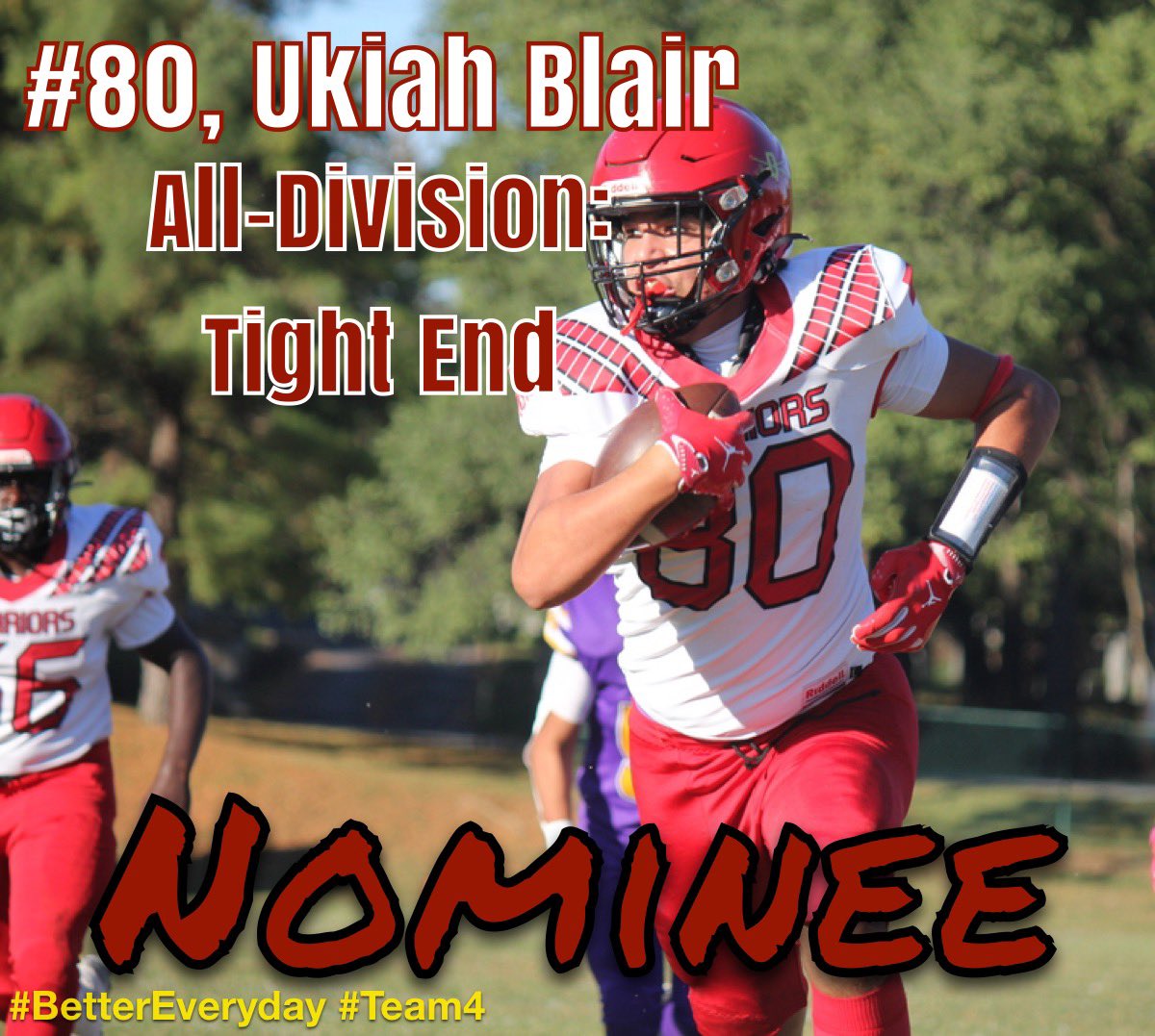 QMHS_Football's tweet photo. The train keeps rolling on. Congrats to our ‘25 Dawgs, who earned All-Division nominations as a crew. They helped us set new standards this year, and earned every ounce of the recognition! #BetterEveryday #Team4 https://t.co/rir939RSsK