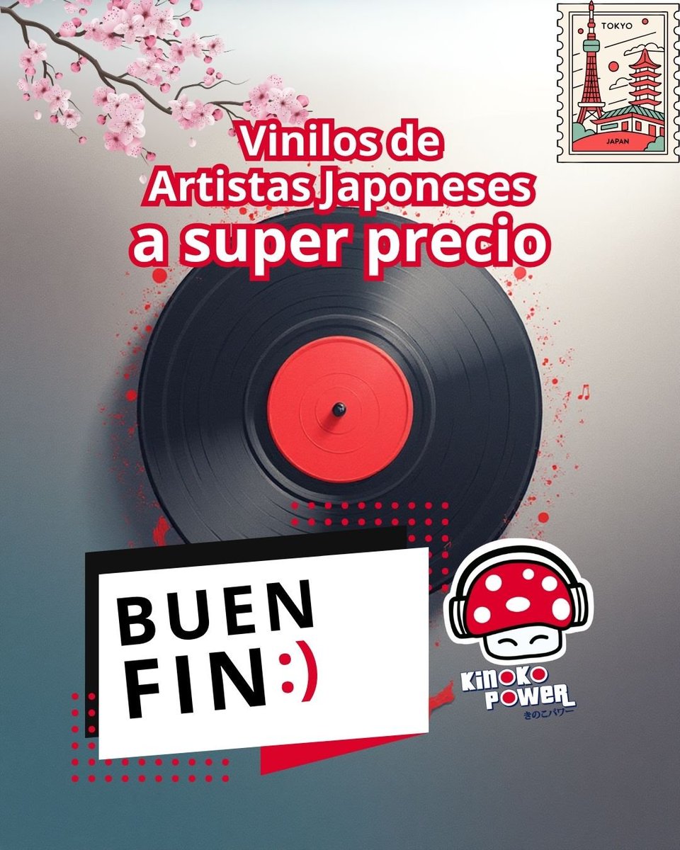 Inicia mañana a las 15 horas (CST)!!
Discos japoneses desde $30 pesos 🤯
Más de 40 títulos todos con descuento REAL (a comparación de mis publicaciones anteriores, garantizado 😅)