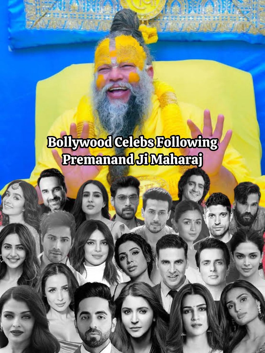 _r_i_s_h_a_b_h's tweet image. Same with Premanand Ji Maharaj 💛 .