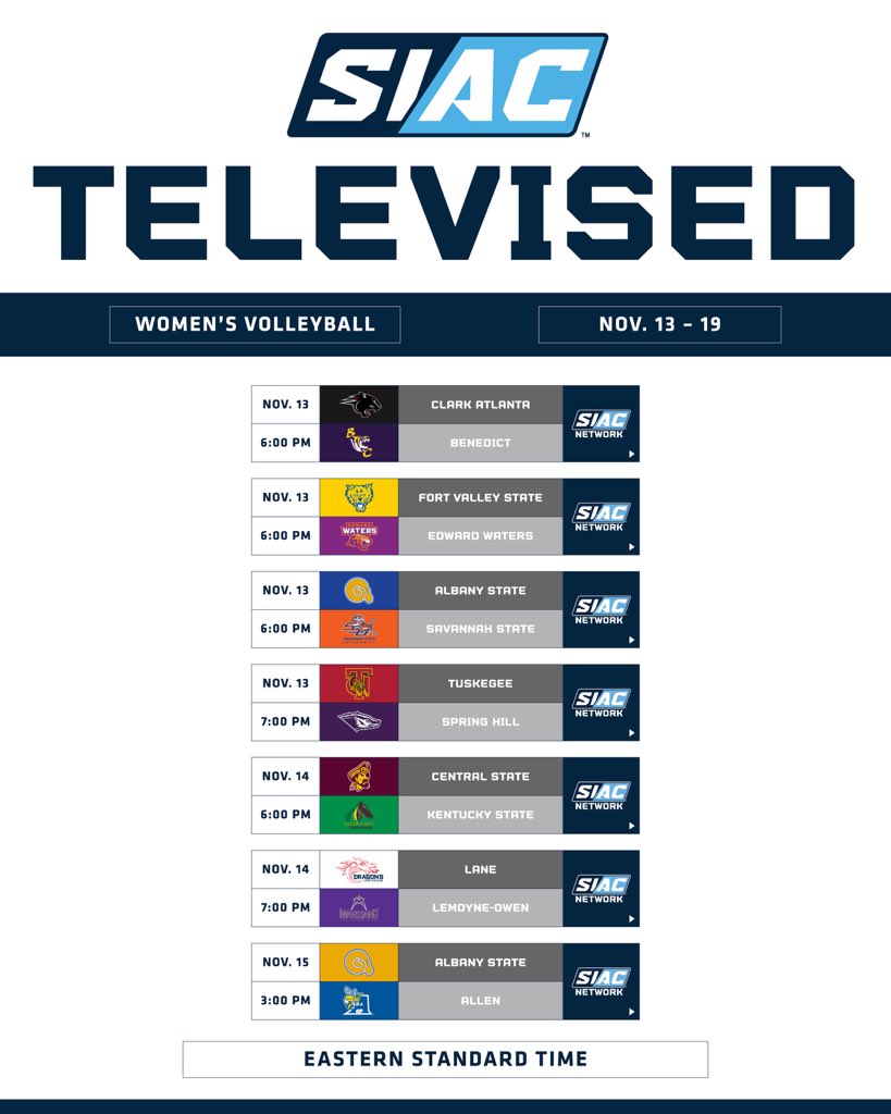 TheSIAC's tweet photo. ๐๐ก๐๐ซ๐ ๐ญ๐จ ๐๐๐ญ๐๐ก: ๐บ๐
Tune into the SIAC Network to catch it all.
#SIAC | #SIACWVB | #LeadersRiseHere https://t.co/t7jXAdazqk