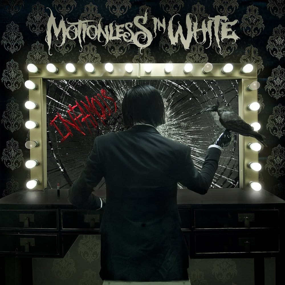 SOTSPodcast's tweet image. Motionless In White released Infamous on this day 13 years ago.