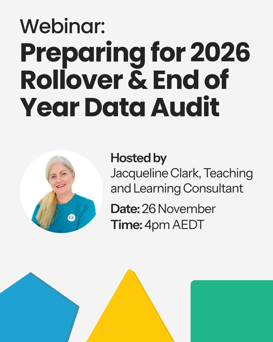 Rollover season is almost here! 🗓 Don’t miss EA's upcoming webinar to make your 2026 data transition smooth: hubs.la/Q03SJy7w0
