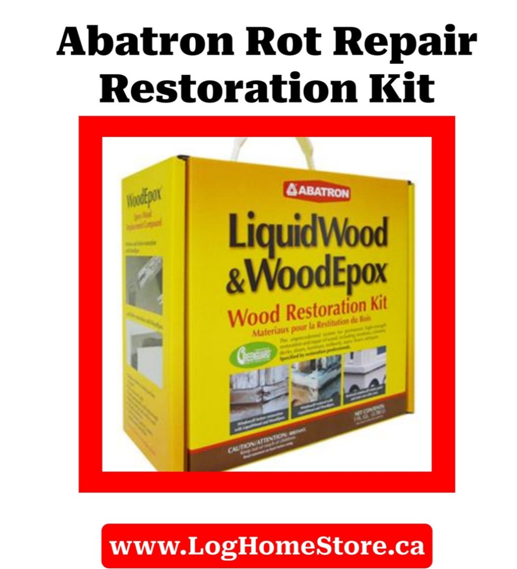 LogHomeStore1's tweet image. Are you having to deal with rot? Don&apos;t let weather and time take a toll on your beautiful logs or timbers. Rotted wood can compromise structural integrity and lead to costly repairs down the line. Our Abatron Wood Repair Kit provides a simple and effective solution!
#LogHomeStore…