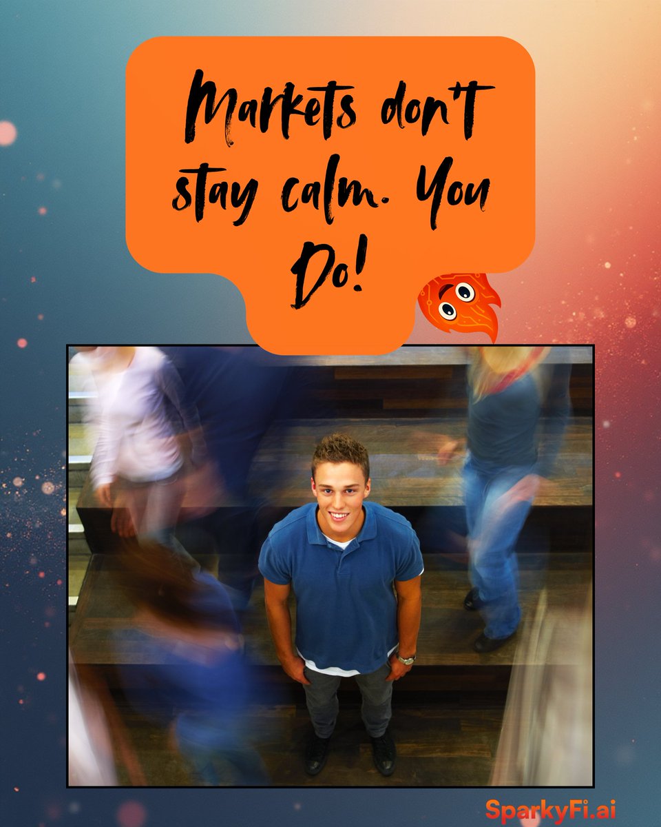 sparkyfi_ai's tweet photo. ๐ Your Daily Quote: Markets donโt stay calm. You do.
True power is holding steady while the charts go wild. ๐ญ How do you stay centered when the market moves against you?
#DeFiMindset #CryptoDiscipline #Web3Wisdom #SparkyFiAI https://t.co/ctiOtMFnzS