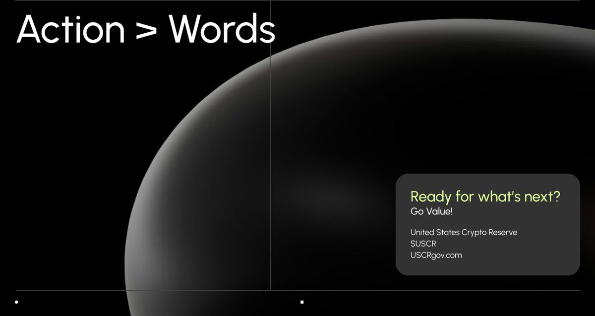 United States Crypto Reserve (Memecoin) tweet media