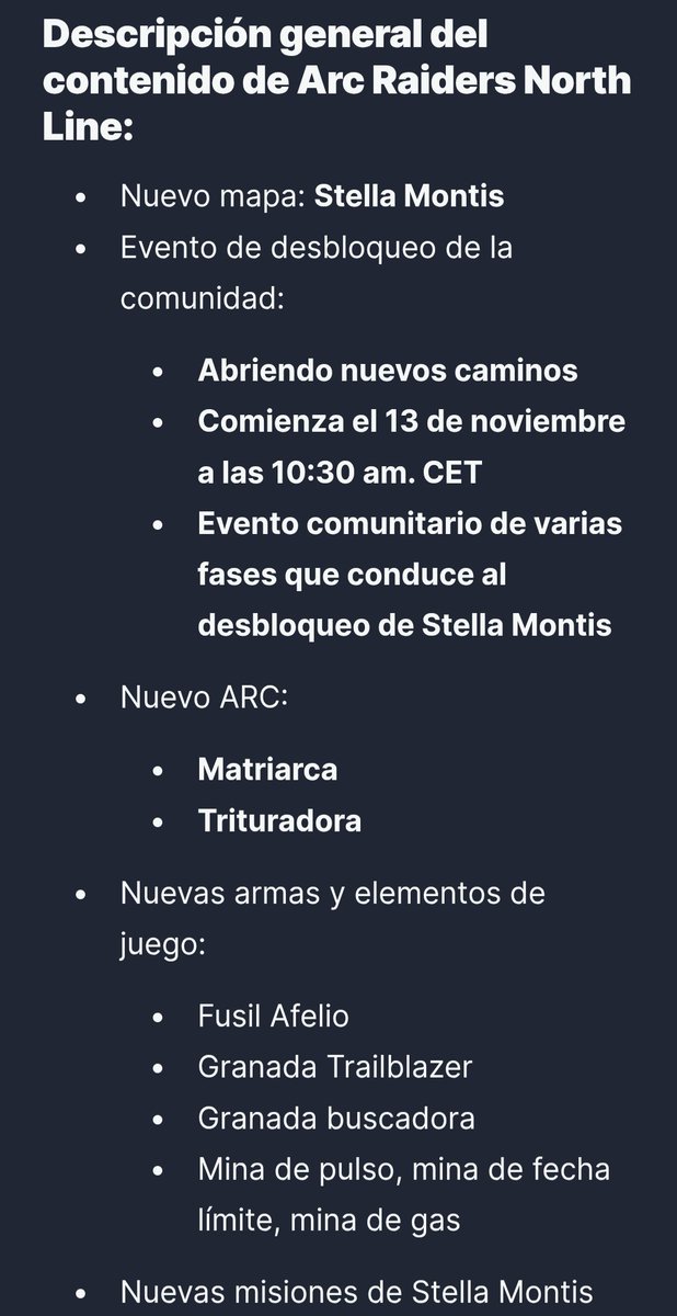 D4GO0D's tweet photo. Primera mega update para mañana en #ArcRaiders!!!
Ufffff todavía ni acabo el contenido inicial jajaja pero me encantaaaa!!!
#embark #GOTY #extraccionshooter https://t.co/s73PYt9Yvn