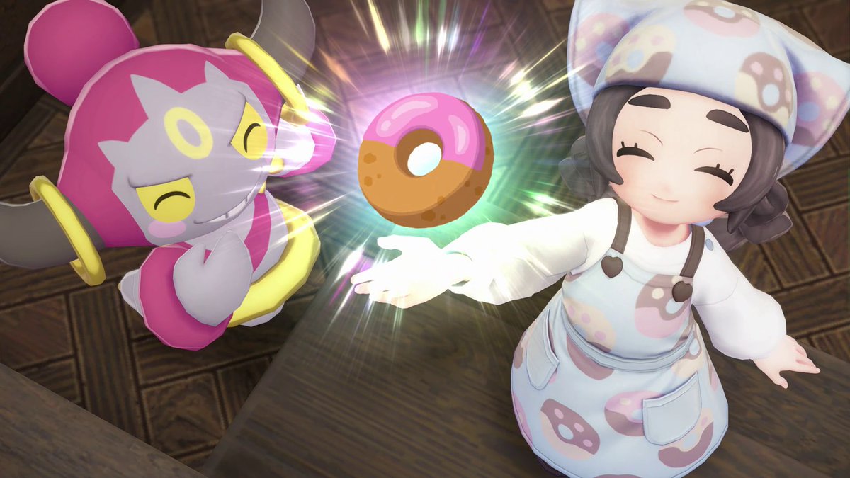 Pokemon's tweet photo. Donut break! 🍩 https://t.co/PfMKbBr1gU
