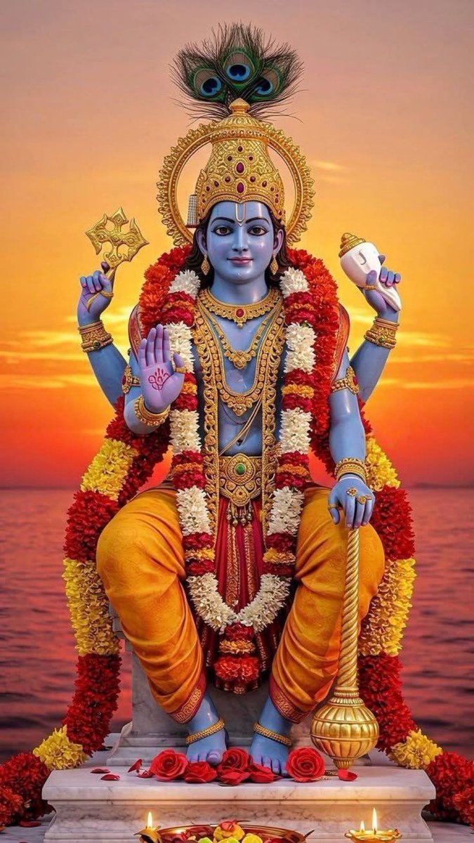 सृष्टि के पालनकर्ता जगत के स्वामी भगवान श्री विष्णु जी के अद्भुत अलौकिक दर्शन 
ॐ नमो भगवते वासुदेवाय नमः 🙏
सुप्रभात 🚩