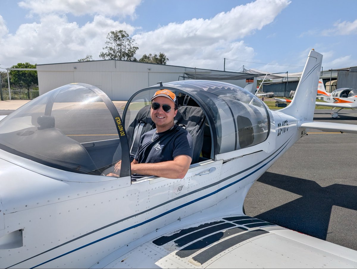 Congratulations George on passing your recreational pilot certificate flight test with CFI Dan!